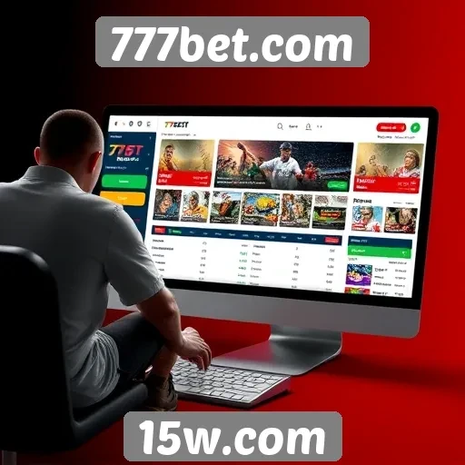 Acessibilidade e design do site 777bet.com